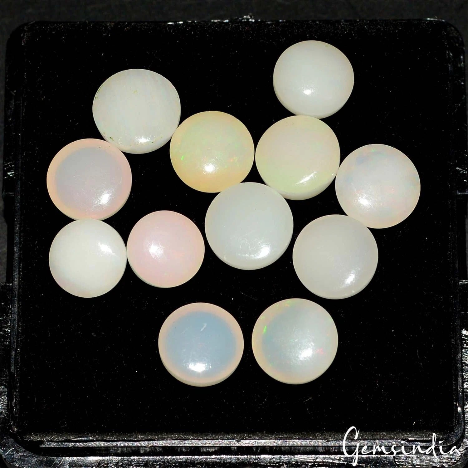 Opal Loose Gemstone, Untreated — 7mm to 9mm, 24.20 Ct, Australia