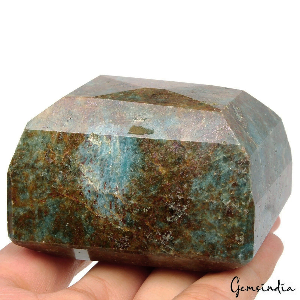 Huge 1730Ct Natural Kyanite Octagon Faceted Cut Earth Mined Museum Size Gemstone