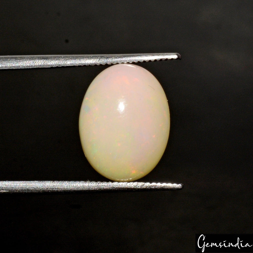 4.20 Cts Australian Opal Doublet 13x10mm Top Quality Flashy Oval Loose Gemstone