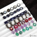 44 Pcs Estate Genuine Semi Precious Loose Mix Cut Jewelry Gemstones Collection