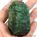 Emerald Rough Specimen, Color Enhanced, Green — 66 x 43 x 23 mm, 600 Ct, Brazil