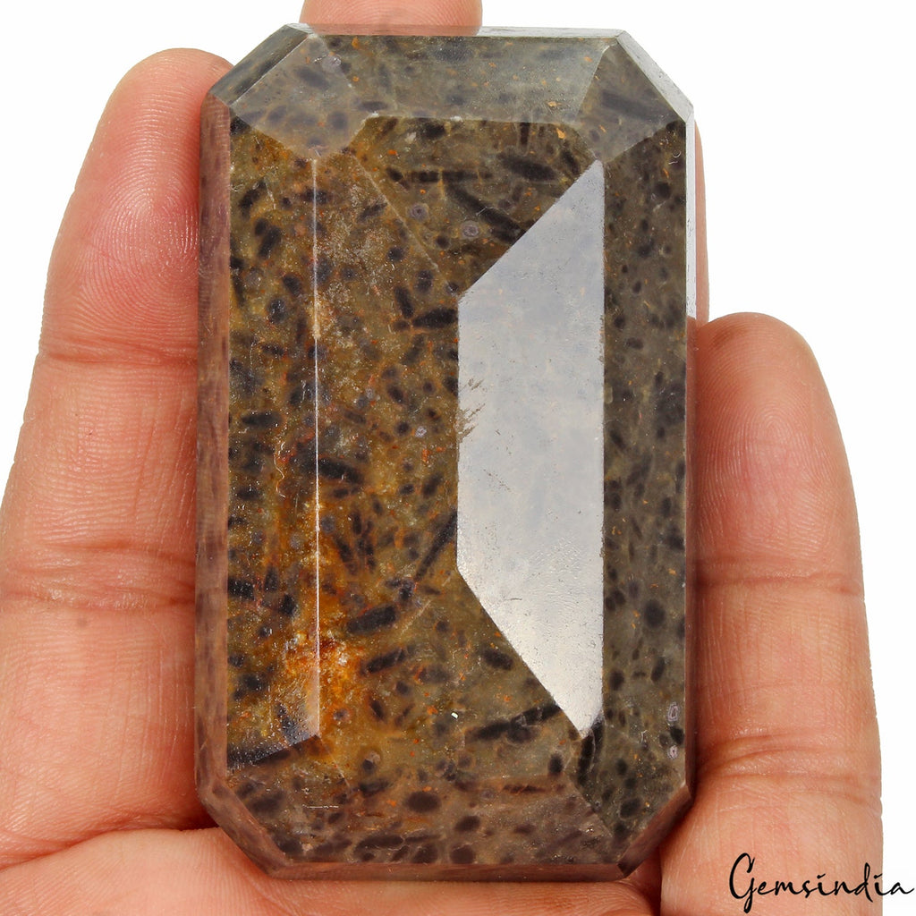 850 Ct Natural Leopard Sapphire Octagon Faceted Earth Mined Untreated Loose Gems