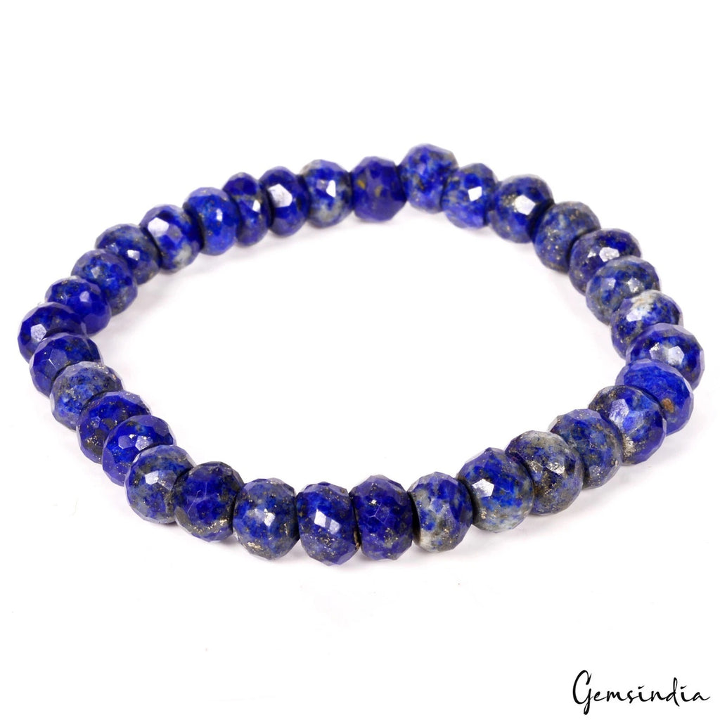 Lapis Lazuli Loose Gemstone, Color Enhanced — 7 inch, 88.60 Ct