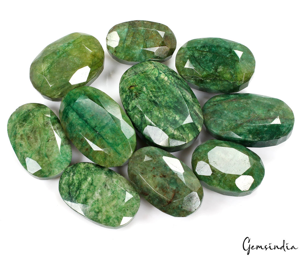 5000Ct/1 Kilo Certified Brazilian Green Emerald Natural Huge Loose Gemstones Lot