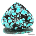 61.10 Ct Natural Arizona Blue Turquoise Pear Cab Loose Gems From United State