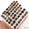 54 Pcs Natural Brown Sapphire Untreated 520 Ct Mix Faceted Cut Loose Gemstones