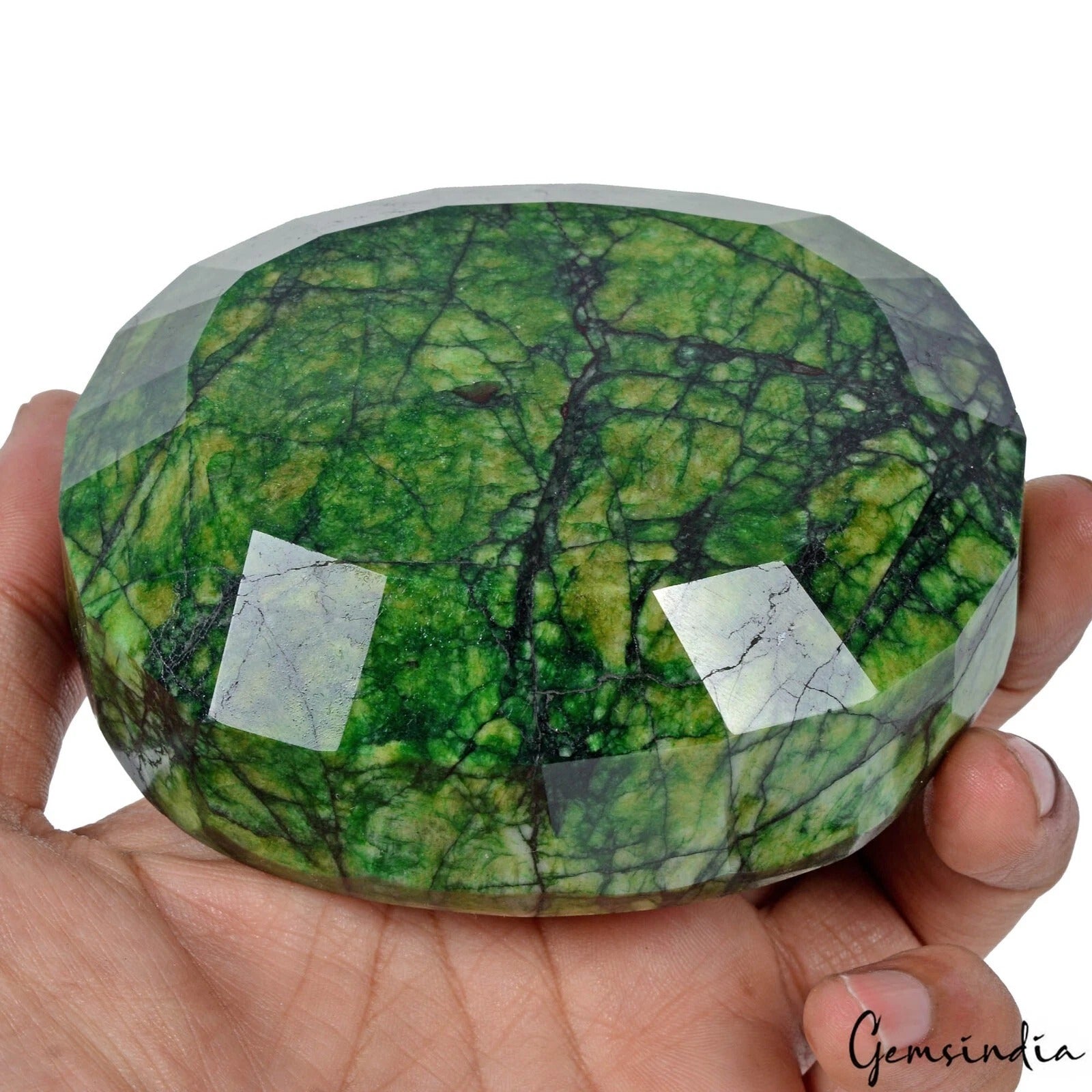 3030 Cts Natural Green Emerald From Brazil Oval Cut Loose Earth mined Gemstone