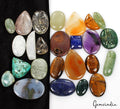 1470 Cts Wholesale Natural Free Size & Shape Mix Gemstone Flat Back Cabochon Lot