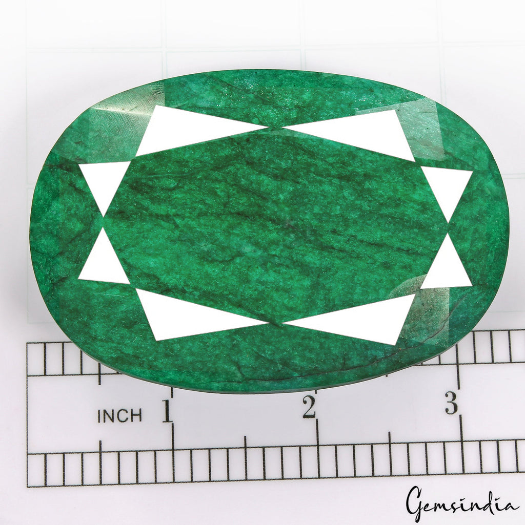 Certified 950 Ct Natural Brazilian Green Emerald Oval Faceted Cut Huge Loose Gem