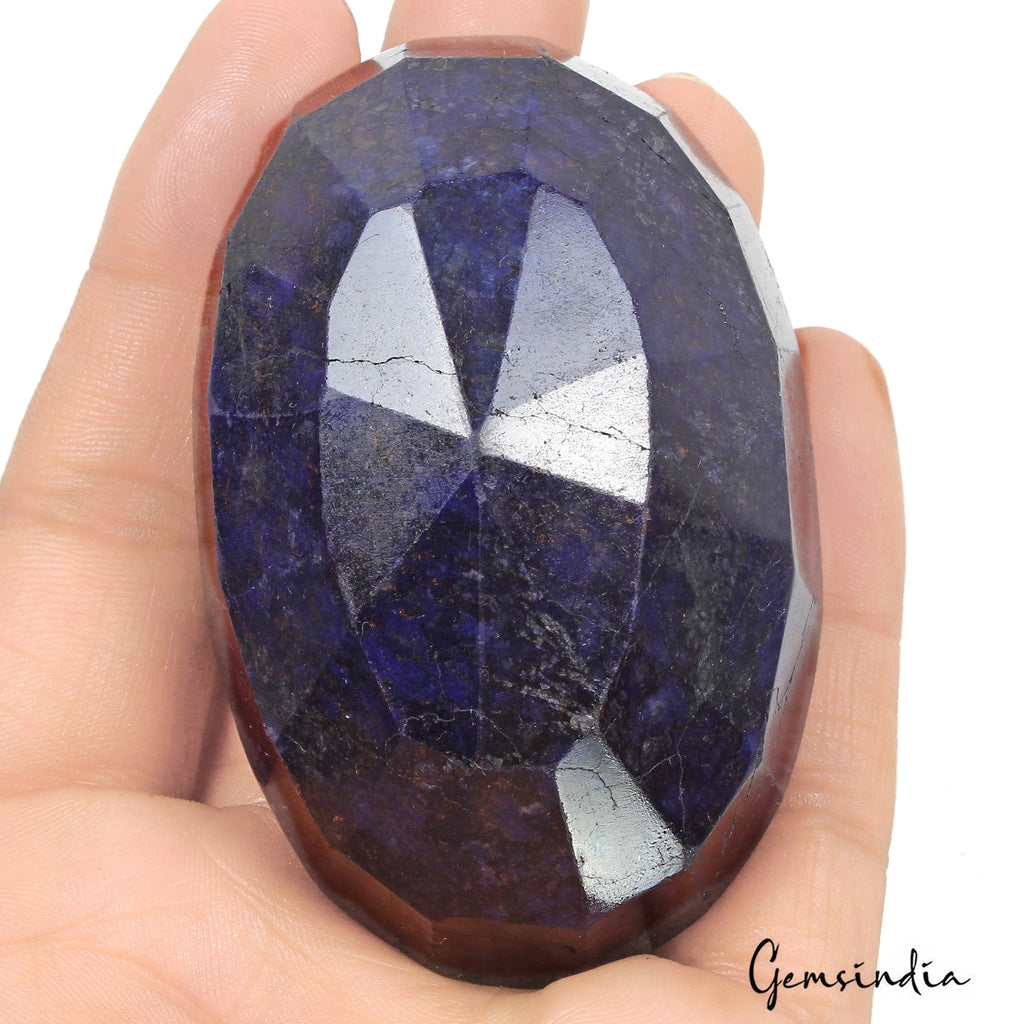 980 Ct Natural Blue Sapphire Oval Cut Faceted Earth Mined Huge Loose Gemstone