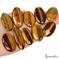 580 Ct./10 Pcs Natural Blue Pietersite Fire Tiger Eye Oval Cab Pendant Size Gems