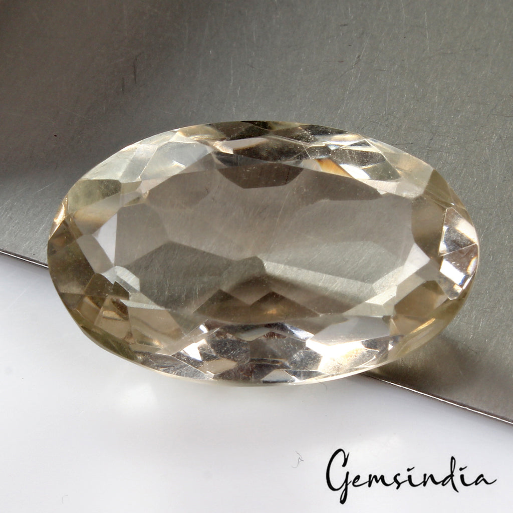 Quartz Loose Gemstone, Untreated — 33x20x13mm, 55 Ct, Madagascar