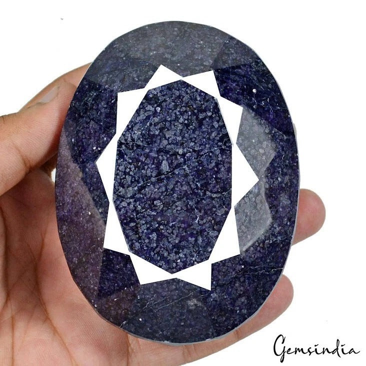 3040 Cts Natural Sapphire Oval Cut Huge Size Earth Mined Madagascar Gemstone