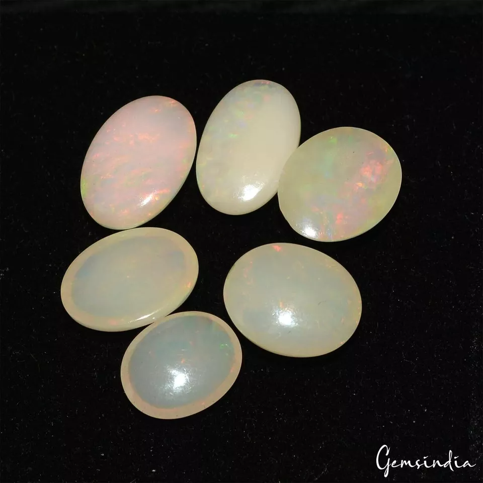 Ethiopian Opal Cabochon — 10mm to 12mm, 13.00 Ct, Ethiopia