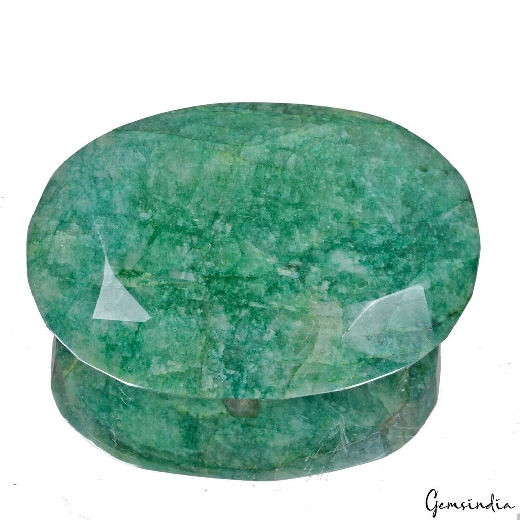 Huge 2280 Cts Natural Green Emerald Oval Cut Earth mined Museum Size Loose Gem