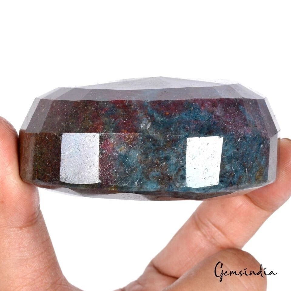 2300 Cts Natural Untreated Bi Color Ruby Kyanite Oval Earth Mined Loose Huge Gem