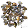 Labradorite Lot, Cabochon, Untreated — 29 Pieces, 22mm to 33mm, 720 Ct