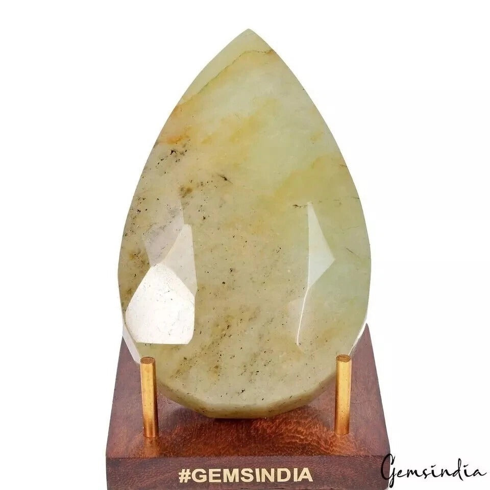 2240 Ct Natural Untreated Beryl Aquamarine Pear Cut Faceted Earth Mined Gemstone