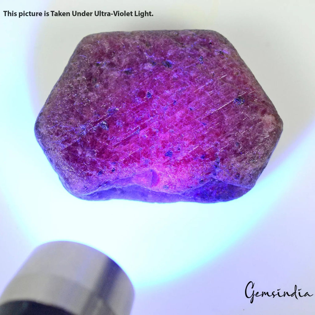 500Ct Natural Untreated Brown Red Corundum Ruby Crystal Raw Rough Loose Gemstone