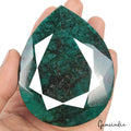 1940 Ct Natural Brazilian Blue Green Emerald Pear Faceted Earth Mined Loose Gems