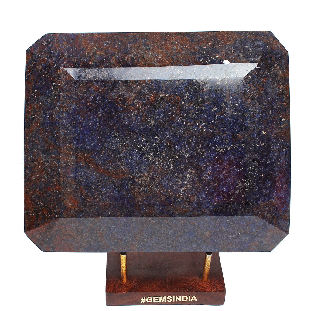 4.5 Kilo Natural Blue Sapphire Octagon Cut Earth mined Huge Museum Size Gemstone