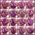 5550 Ct/42mm-58mm Natural Pink Red Ruby Mix Cab Earth Mined Huge Loose Gemstones