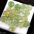 108.10Ct Natural Green Emerald Lot Cushion Cut 12mm Loose Brazil Gemstones 18 Pc