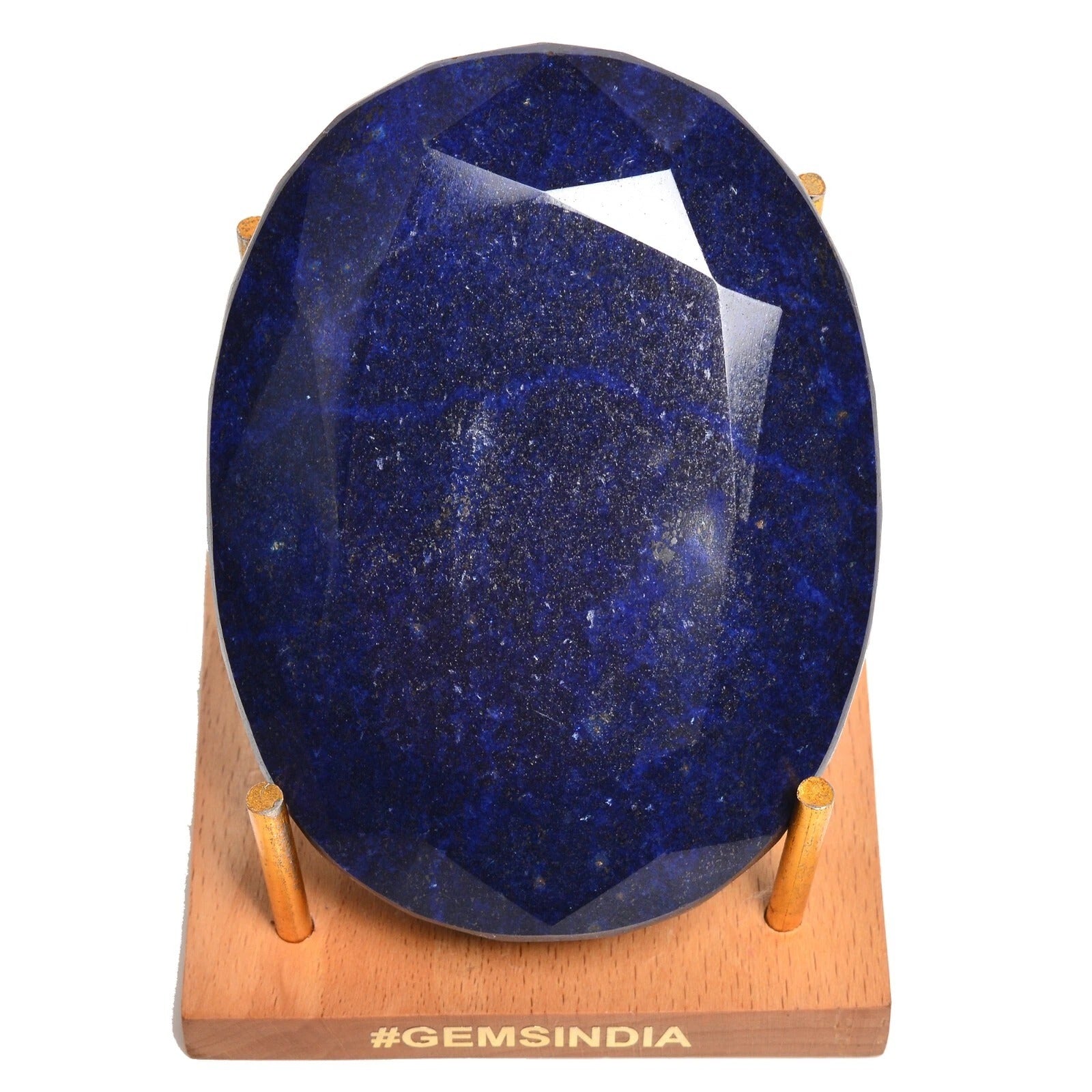 Museum Size 2600 Cts Natural African Blue Sapphire Oval Faceted Huge Loose Gem