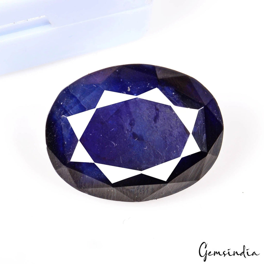 49.90 Ct Natural Ceylon Royal Blue Sapphire Oval Cut Loose Precious Gem For Ring