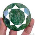 1130 Cts Natural Brazilian Green Emerald Round Faceted Earth Mined Huge Size Gem