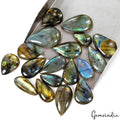 450 Ct Multi Labradorite Gemstone Lot 100% Natural Chatoyant Cabochon 20mm-36mm