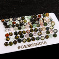 42.10 Cts Excellent Round Cut Natural Multi Color Tourmaline 89 Pcs Loose Gems