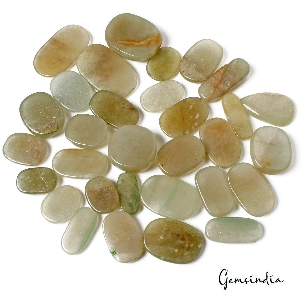 4000 Cts Natural Untreated Yellow Green Aventurine Oval Cab Pendant Size Gems