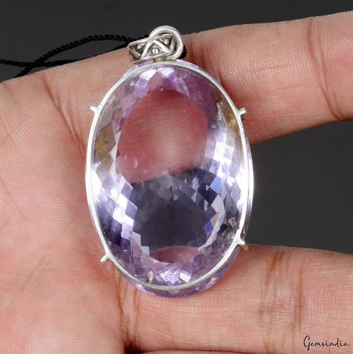 Amethyst Jewelry, Purple — 39x27x16 mm, 126.50 Ct (25.30 g)