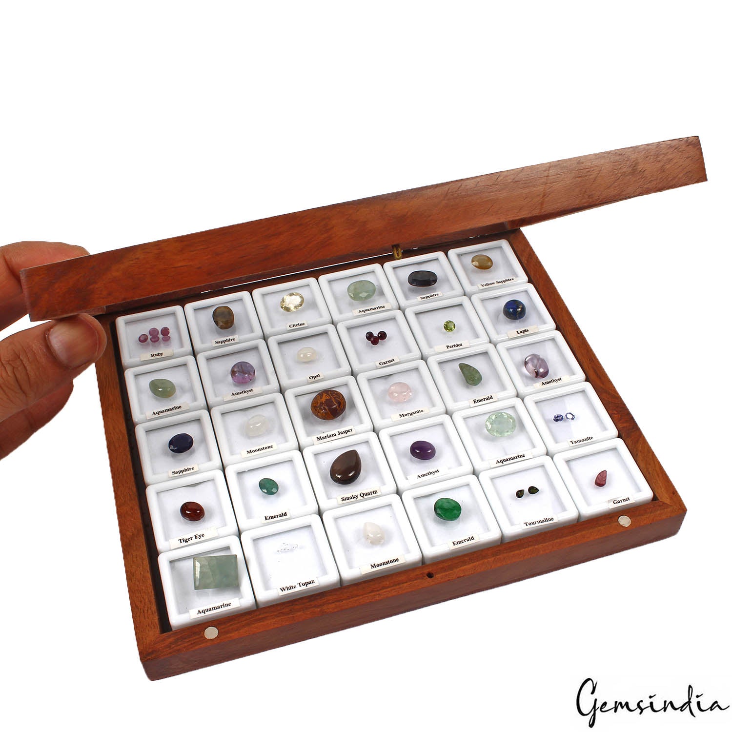 Sapphire Lot, Loose Gemstone, Color Enhanced, Multi Color — 41 Pieces, 2mm to 15mm, 102.20 Ct, India