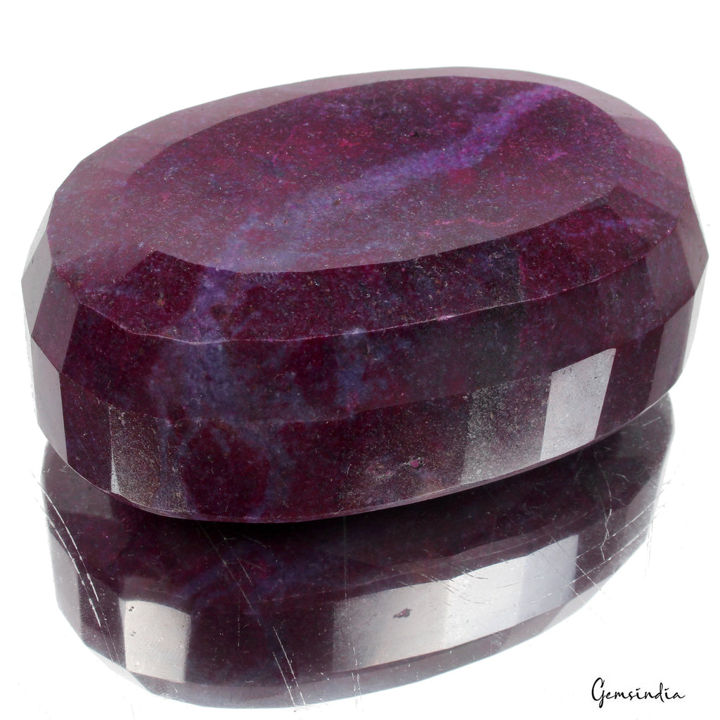 Natural Pink Red Ruby 3860 Carat Oval Cut Loose Earth mined Museum Size Gemstone