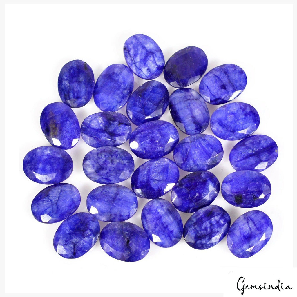 230.80 Cts Natural Blue Beryl 15-16mm Oval Cut Loose Gemstones Lot for jewelry