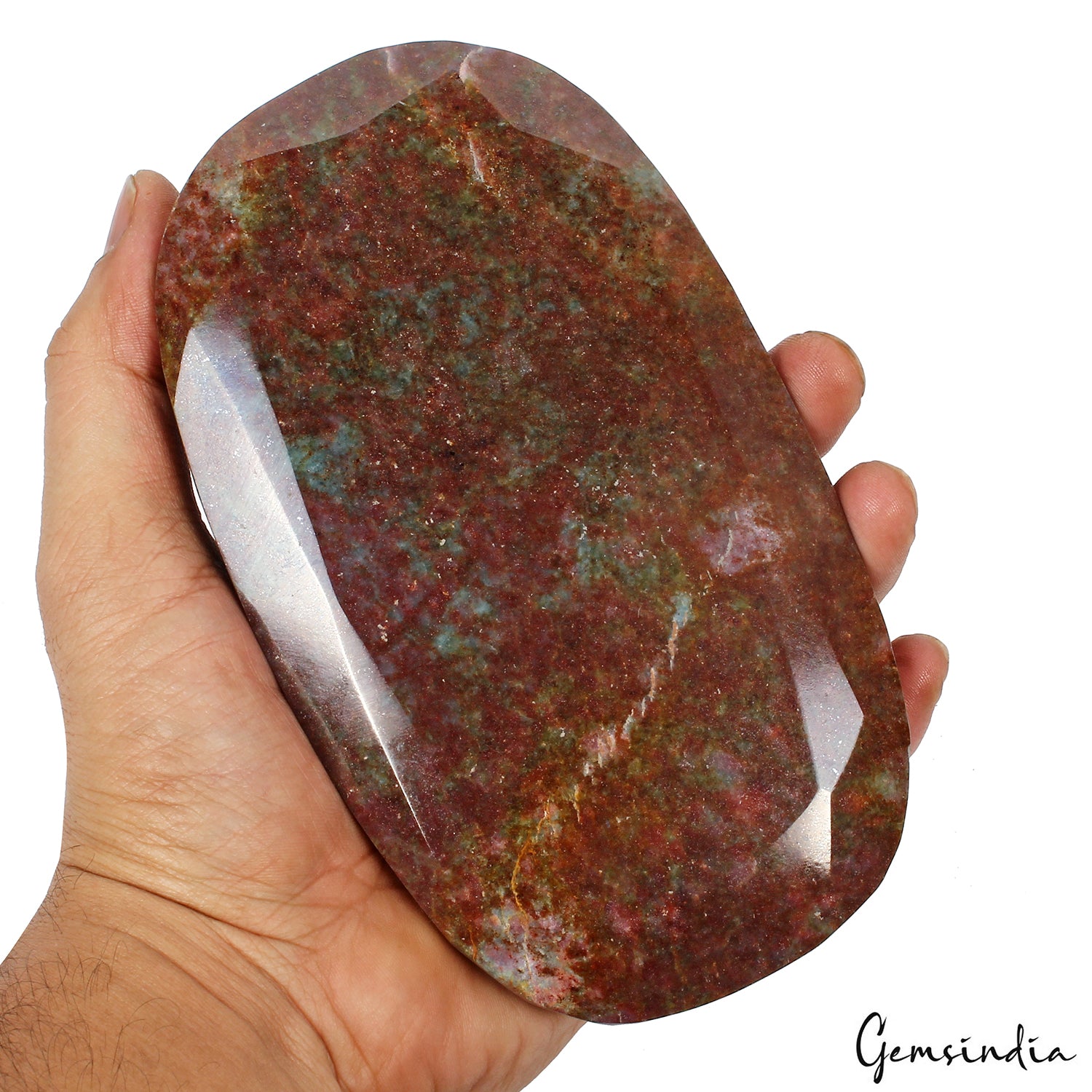 Ruby Kyanite Loose Gemstone, Oval Cut, Untreated — 6.2x3.5x1.75 Inch, 6750 Ct (1.35 Kg), Madagascar