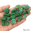 Emerald Rough Specimen, Color Enhanced, Green — 17mm to 28mm, 530 Ct