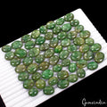 1000 Ct/59 Pcs Natural Brazilian Green Emerald Mix Cab Loose Huge Size Gems Lot