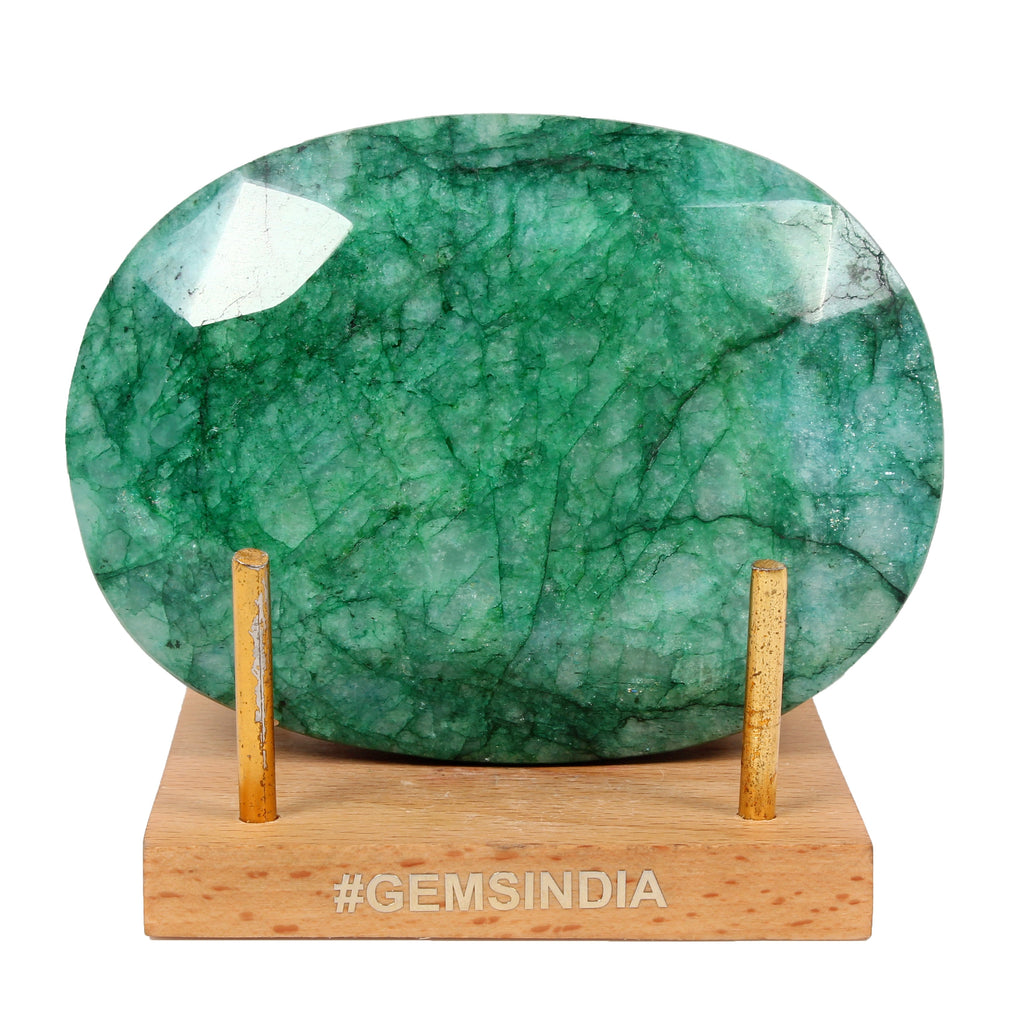Fabulous Big Green Emerald Earth mined 2450 Ct Natural Huge Loose Brazilian Gem