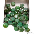 Emerald Lot, Loose Gemstone, Color Enhanced, Green — 30 Pieces, 12mm to 16mm, 300 Ct, Brazil