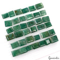 Emerald Lot, Loose Gemstone, Color Enhanced, Green — 37 Pieces, 13mm to 18mm, 600 Ct, Brazil