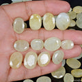 79 Pcs Natural Yellow Beryl Heliodor Oval Faceted Cut 770 Cts Loose Gemstone lot