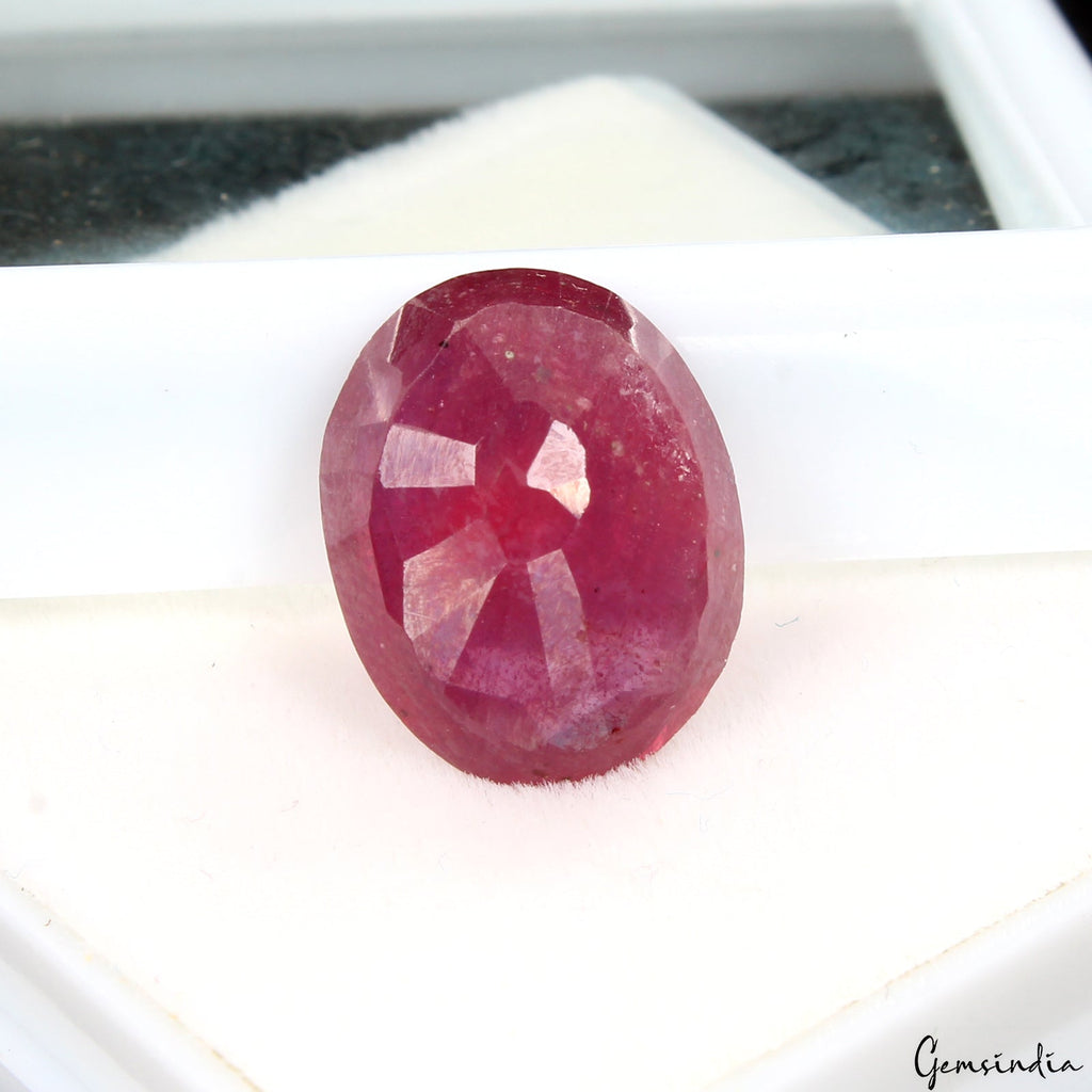 10.50 Ct.Museum Gem! Natural Top Red Pink Normal Heated Ruby Mozambique Gemstone