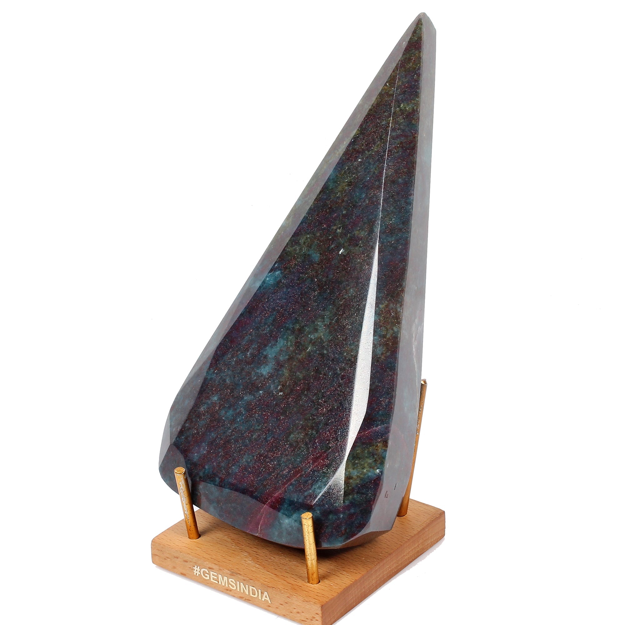 7800 Ct~1.5 KG ~Natural Untreated Ruby Kyanite Pear Cut Museum Grade Gemstone