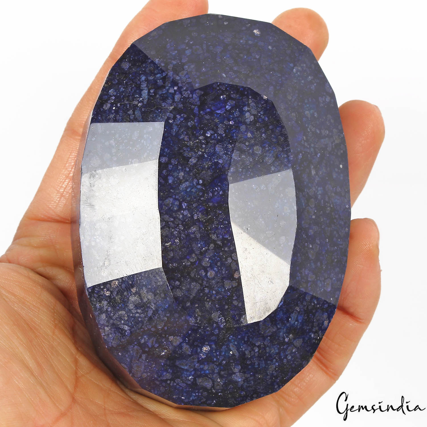 Certified 3169 Ct Natural Blue Sapphire Museum Size Oval Cut Loose Huge Gemstone