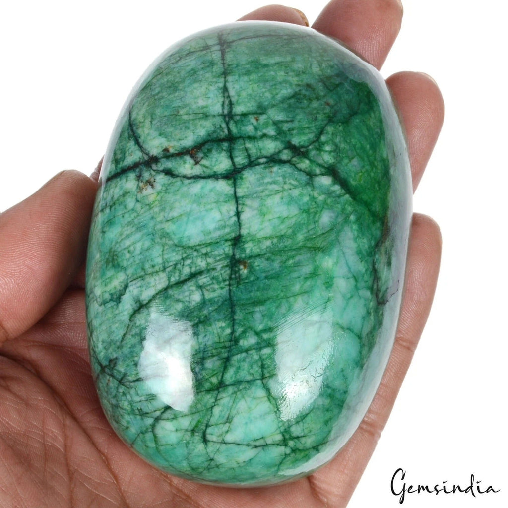 2050 Ct Natural Green Brazilian Emerald Oval Cab Earth Mined Loose Huge Size Gem