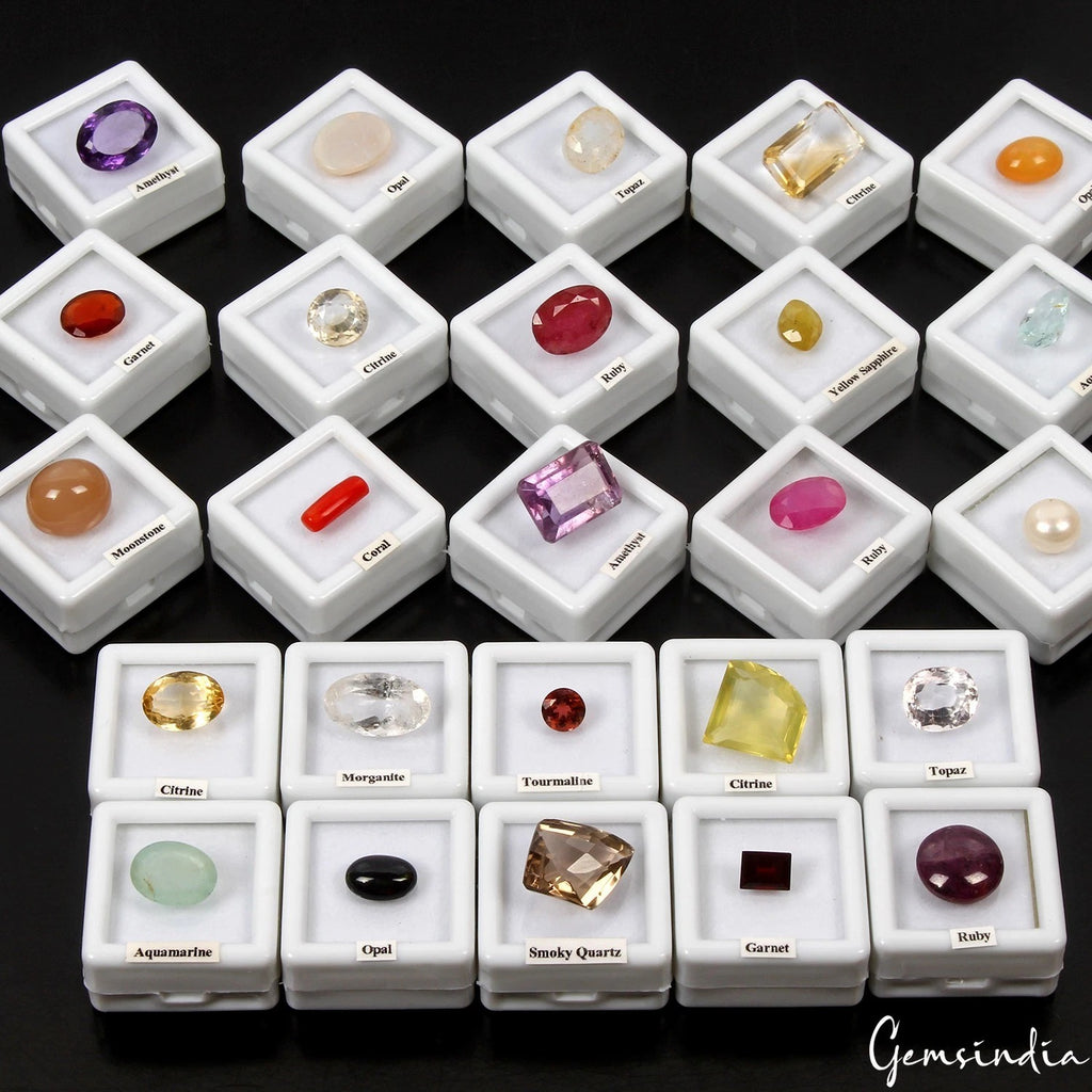 Amethyst Lot, Loose Gemstone, Oval, Octagon, Fancy, Round, Pear Faceted & Cabochon, Untreated — 25 Pieces, 6mm to 21mm, 178.55 Ct, Brazil