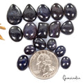 131.40 Cts/16 Pcs Natural Dark Blue Sapphire Mix Cab Loose Gems Lot For Jewelry